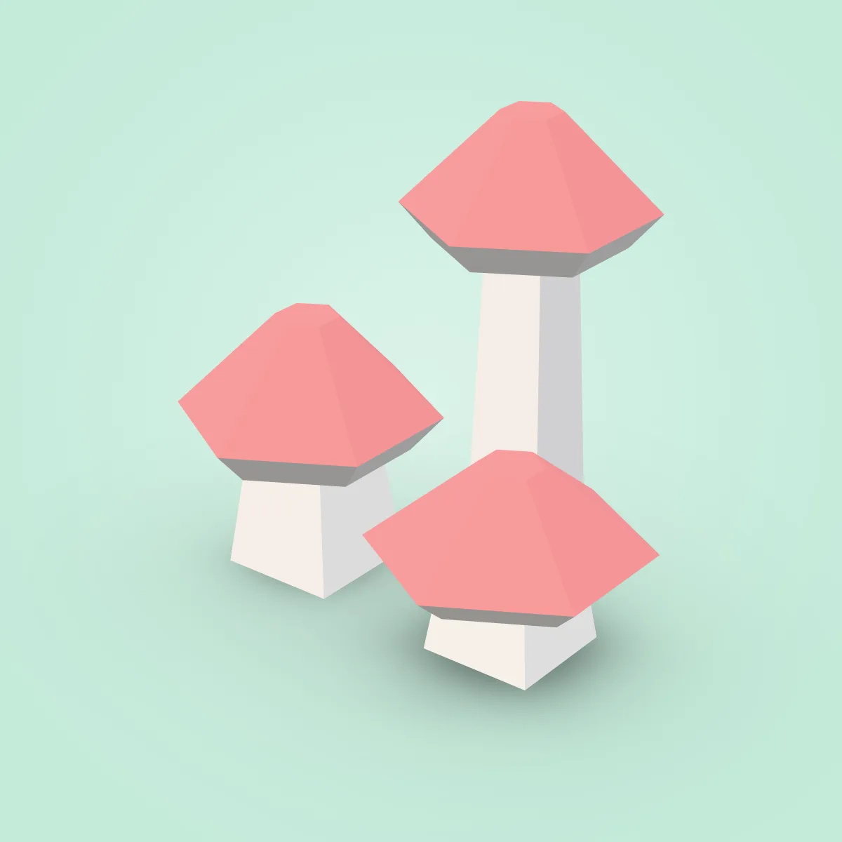 Mushroom Red Group Set