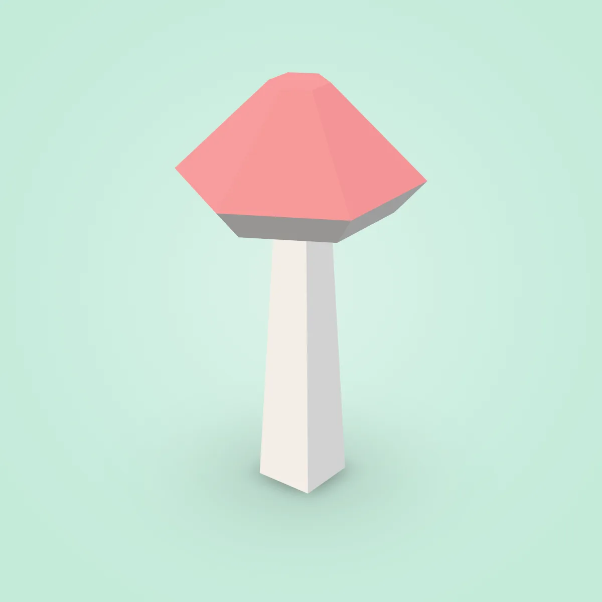 Mushroom Red Tall Set