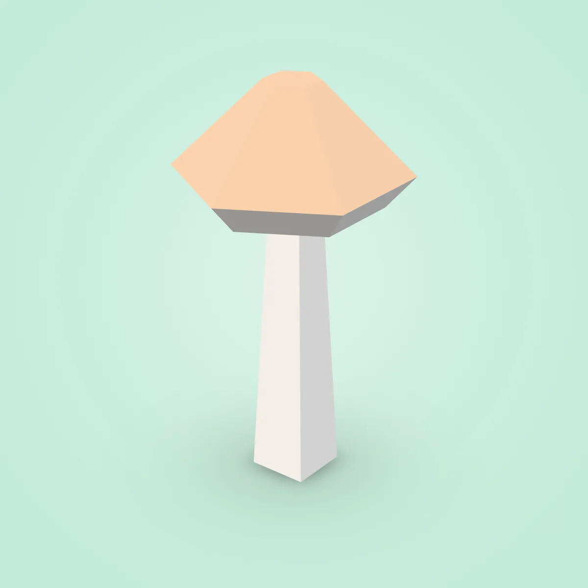 Mushroom Tan Tall Model
