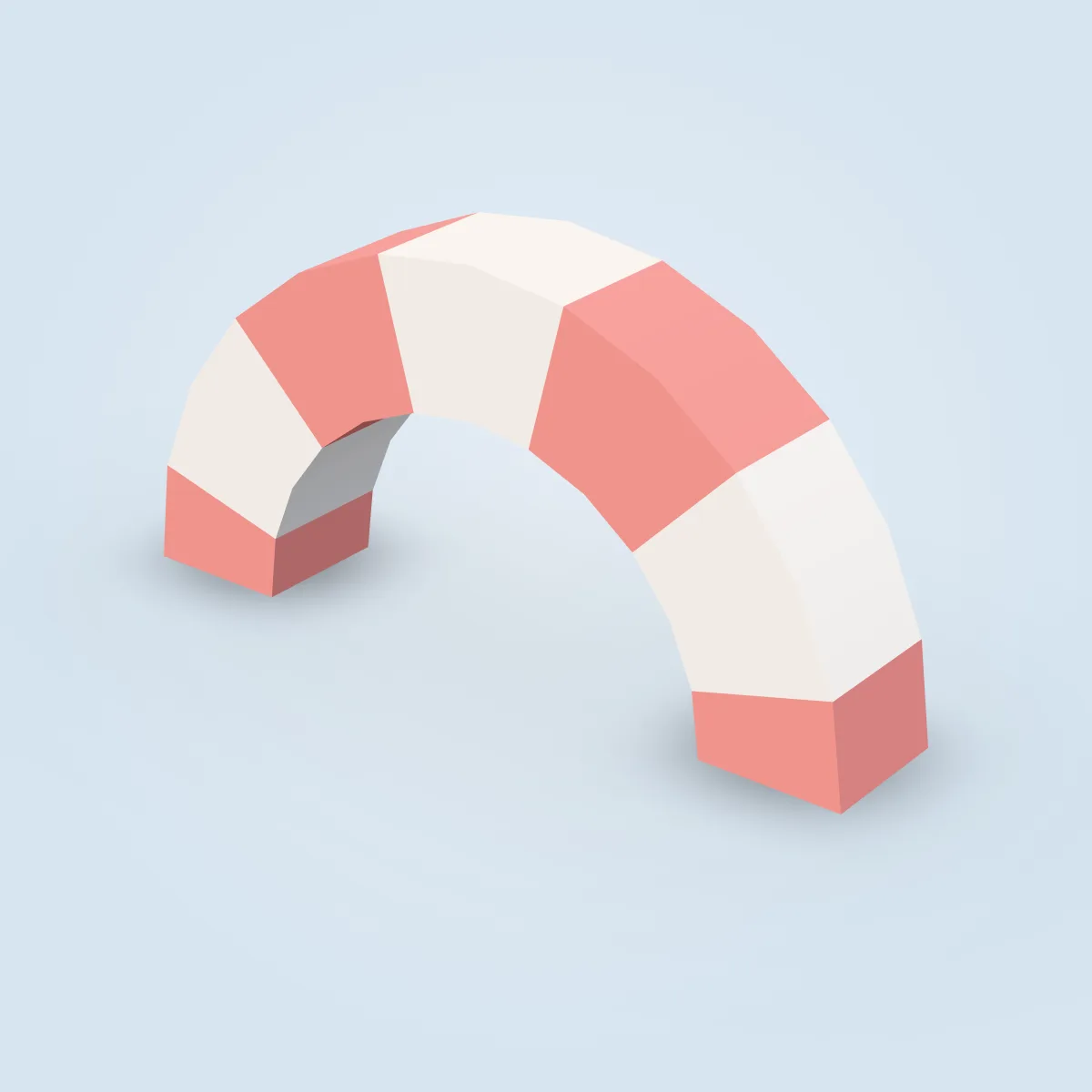 Overhead Round Colored Model