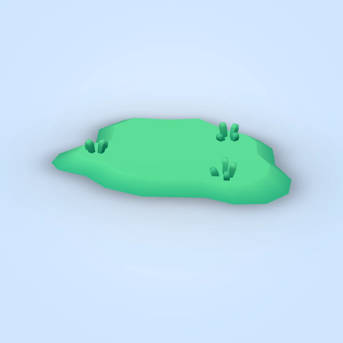 Patch Grass Foliage Model