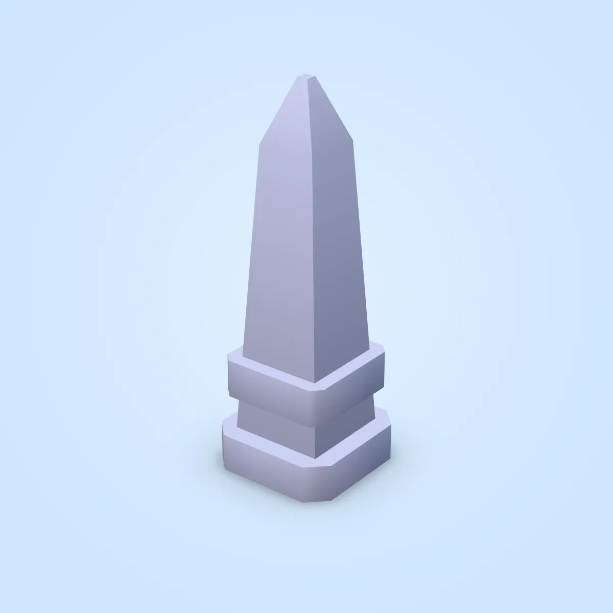 Pillar Obelisk Model