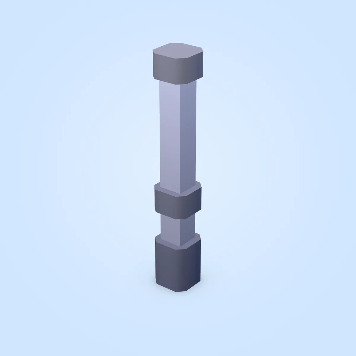 Pillar Stone Model