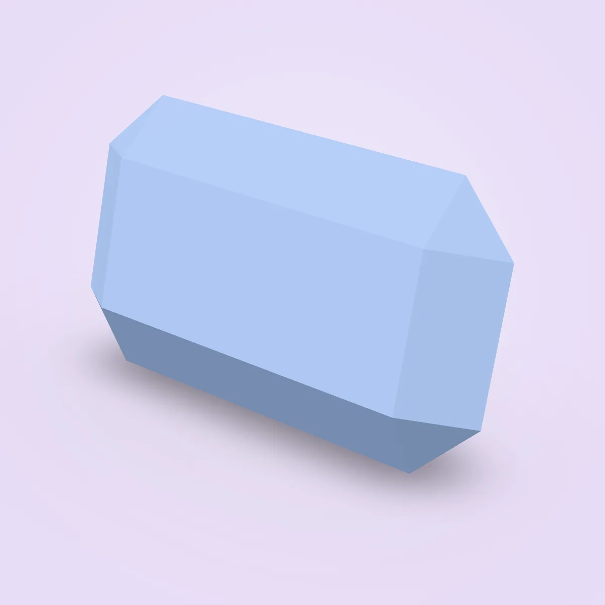Pillow Blue Model