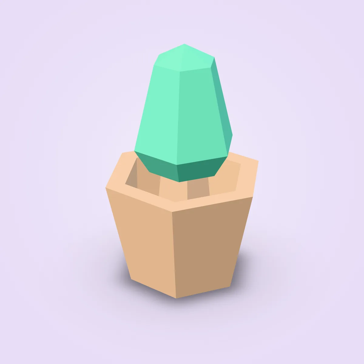 Plant Small 3 Model