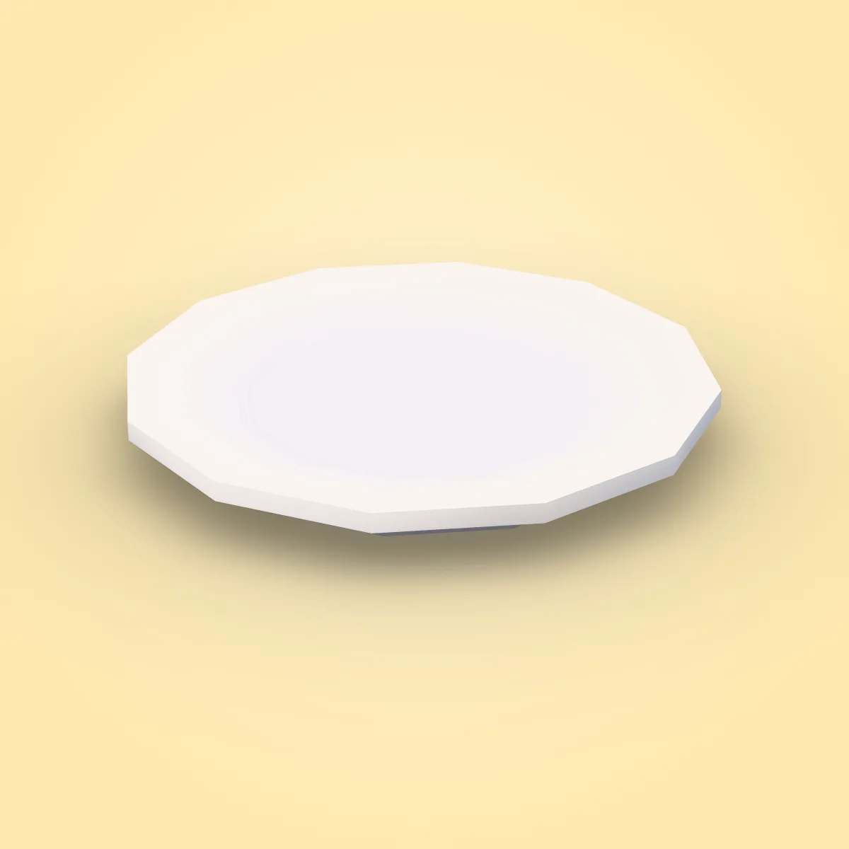 Plate (Food) Model