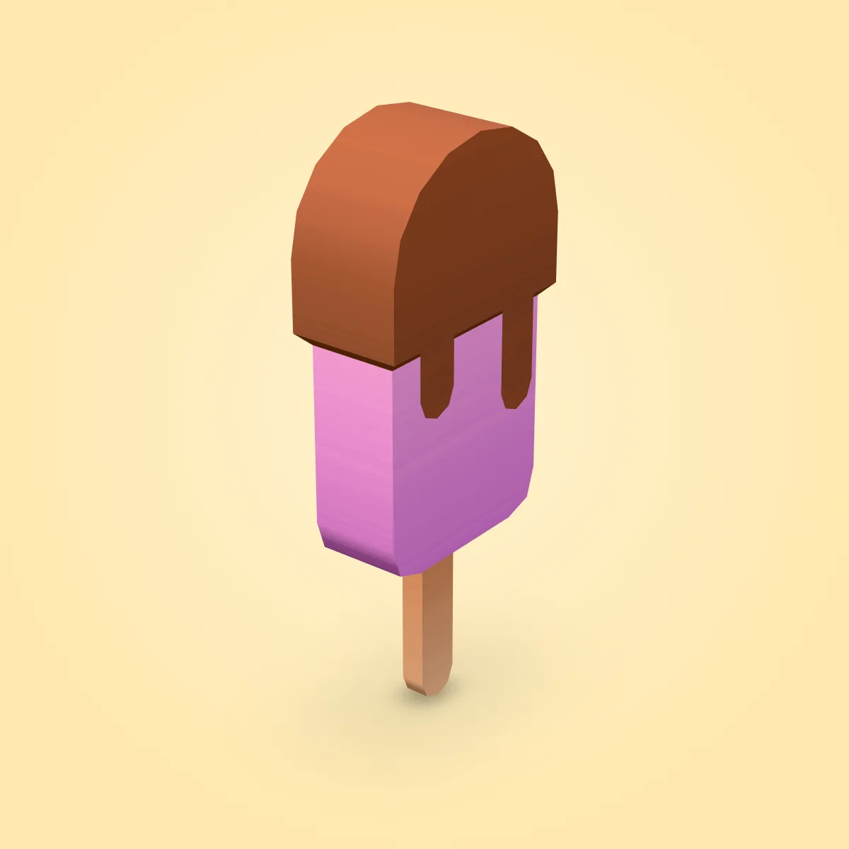 Popsicle Chocolate Model