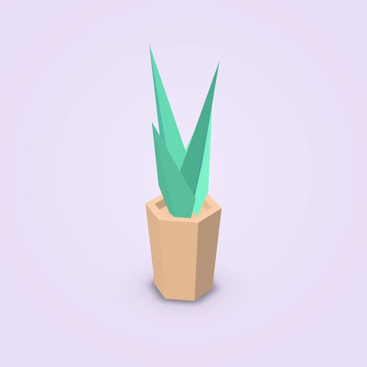 Potted Plant Model