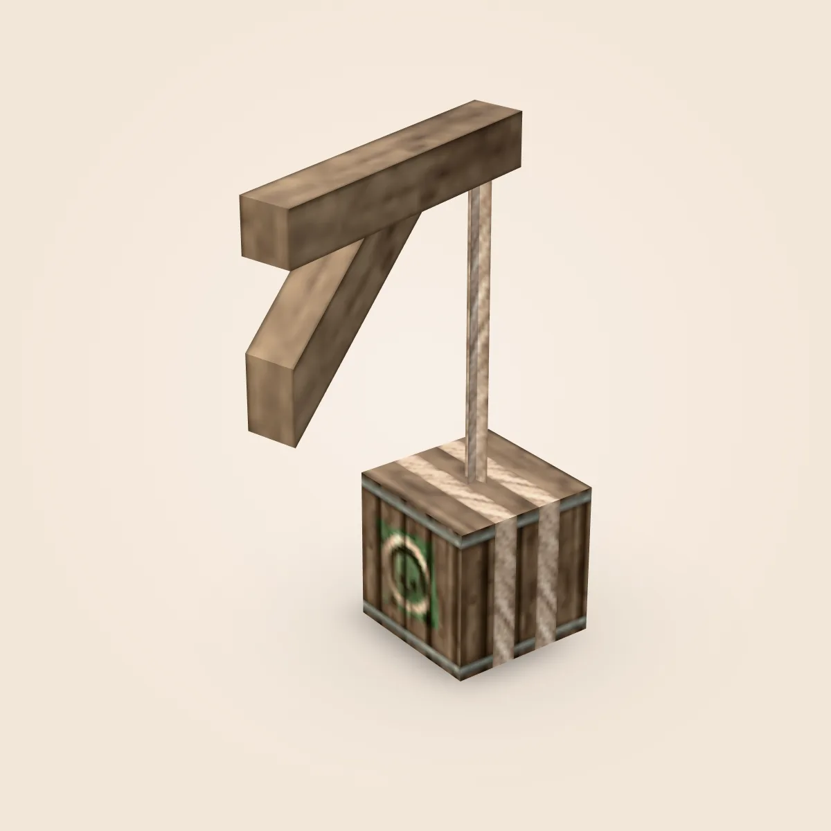 Pulley Crate Model