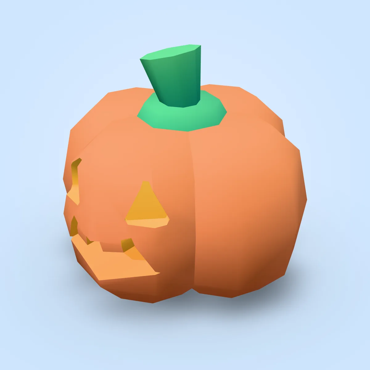 Pumpkin Carved Model