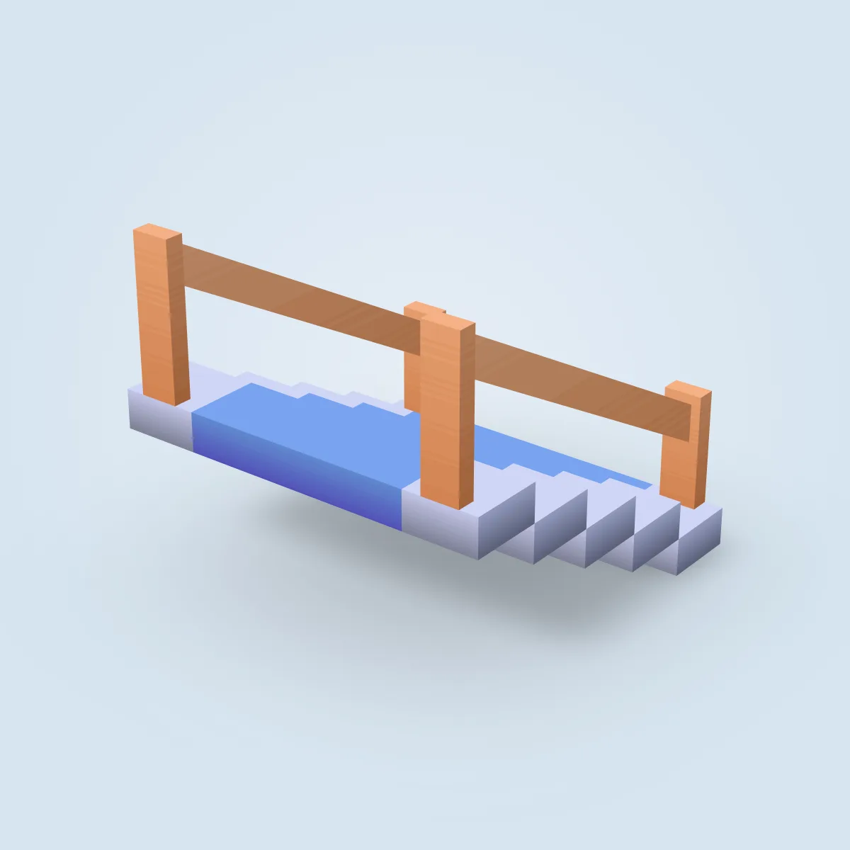 Queue Steps Model