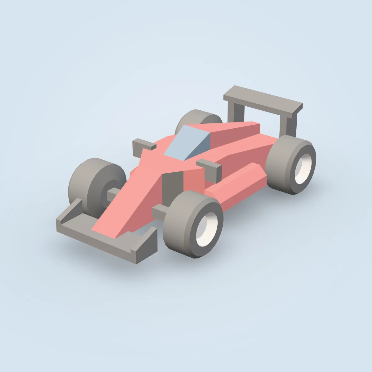 Race Car Red Model