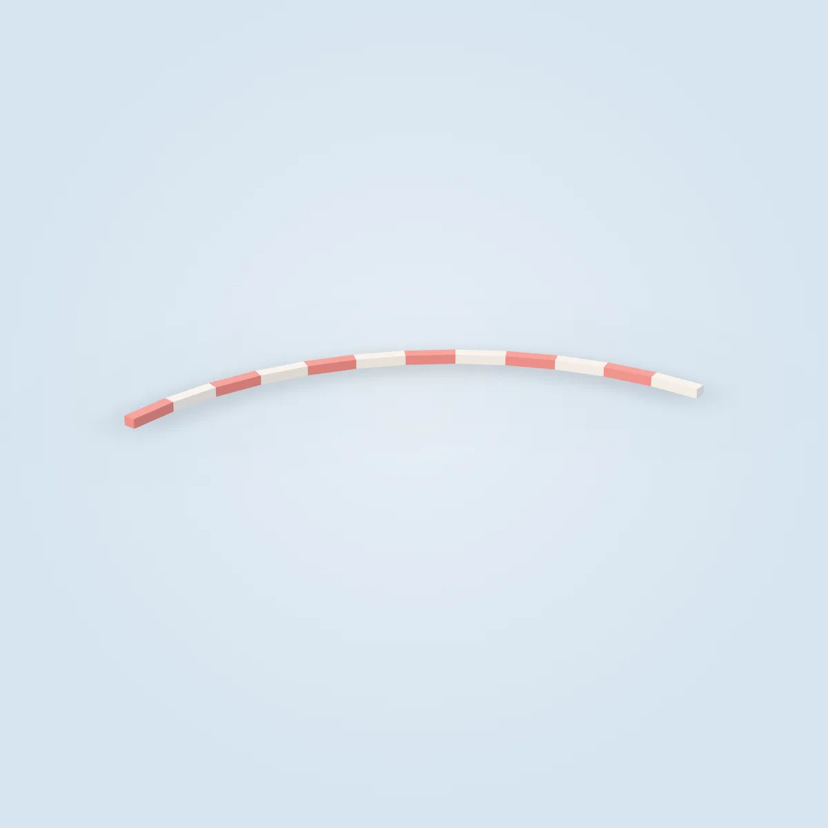 Road Corner Small Wall Model