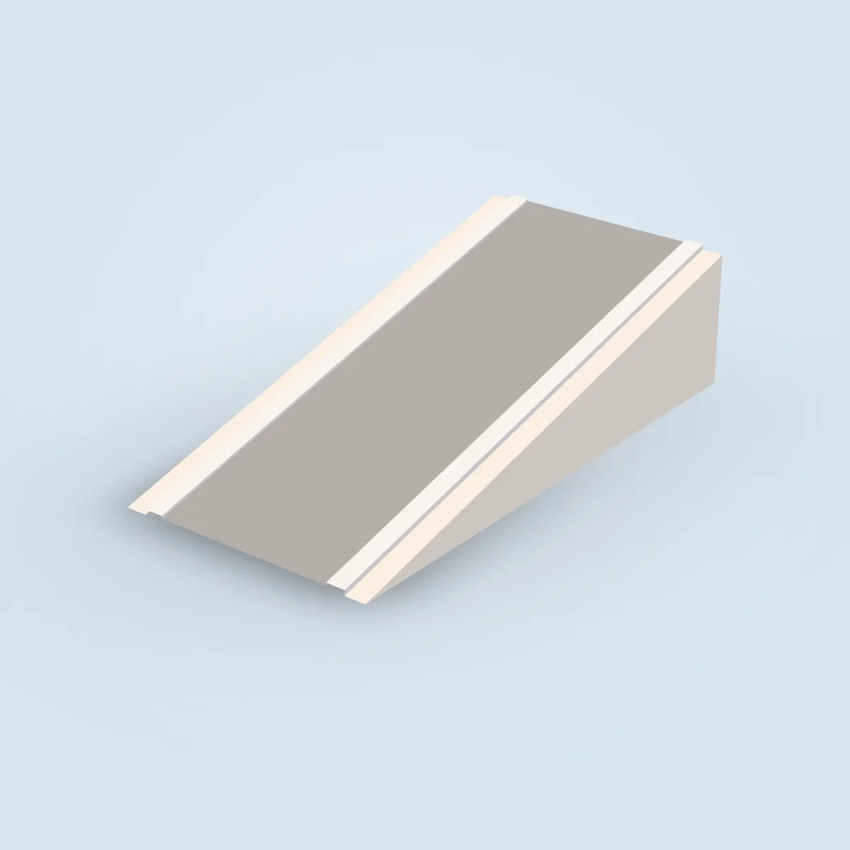 Road Ramp Long Wall Model