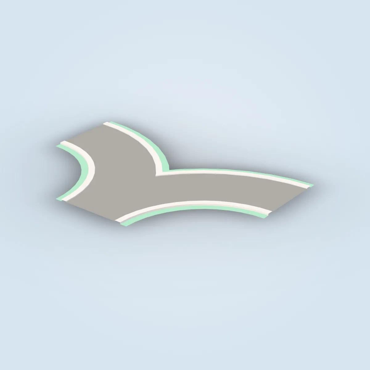 Road Split Round Model