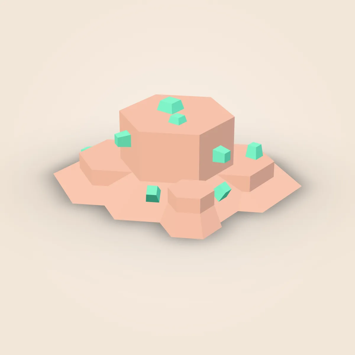 Rock Crystals Model