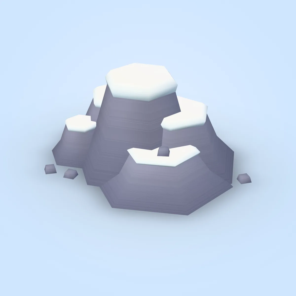Rocks Medium Model