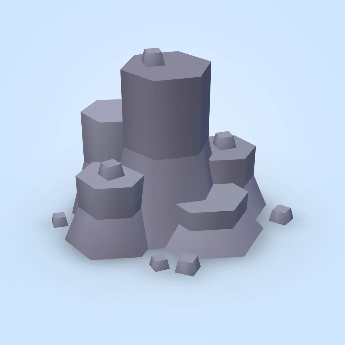 Rocks Type B Model
