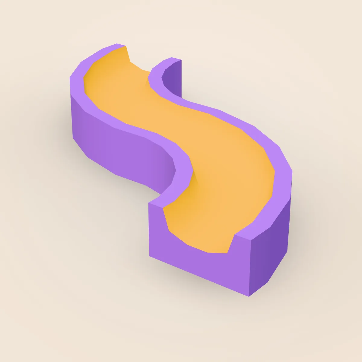 S Curve Left Model