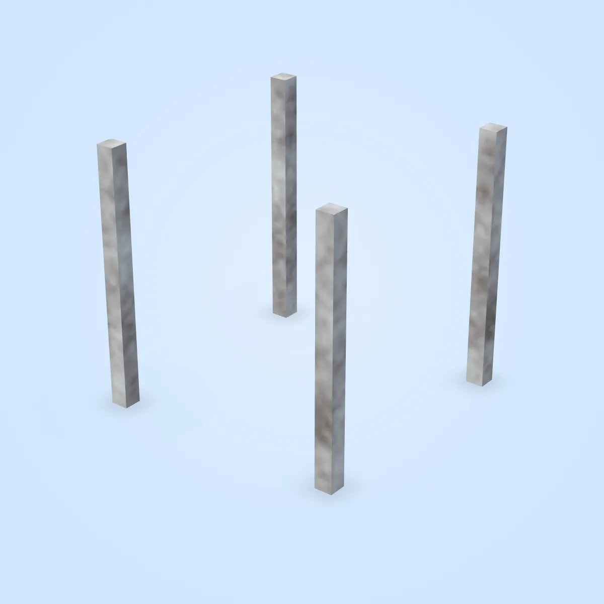 Scaffolding Poles Model