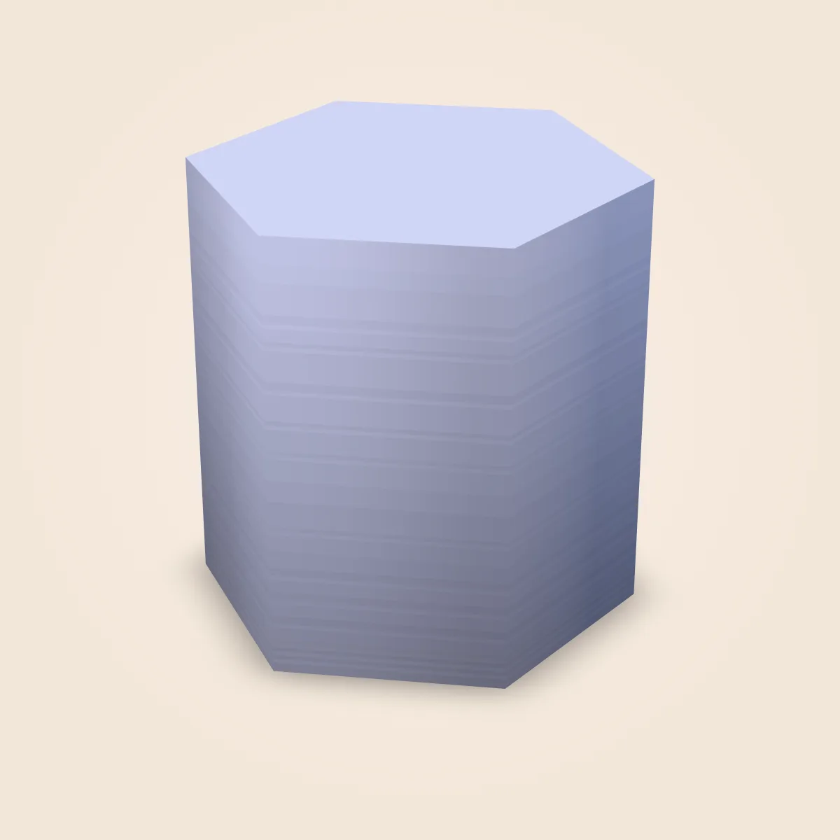 Shape Hexagon Model