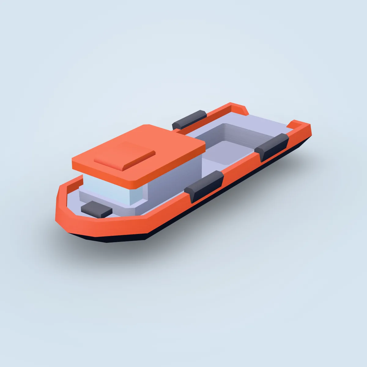 Ship Cargo Type C Model
