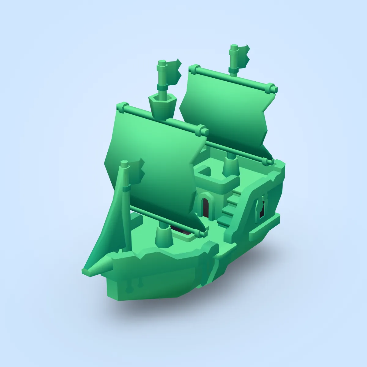 Ship Ghost Model