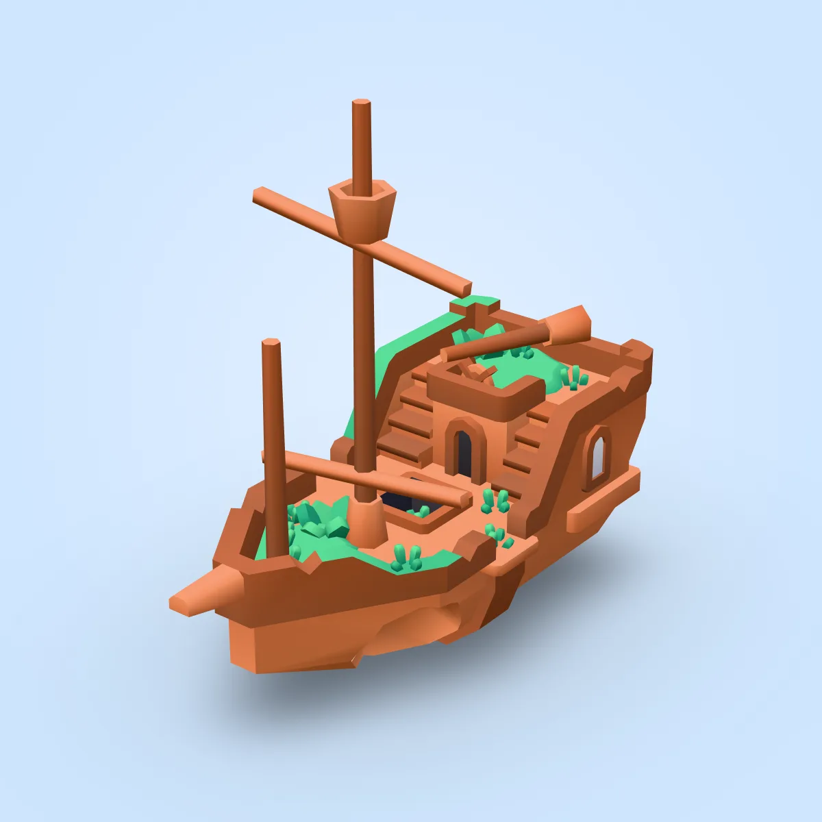 Ship Wreck Model