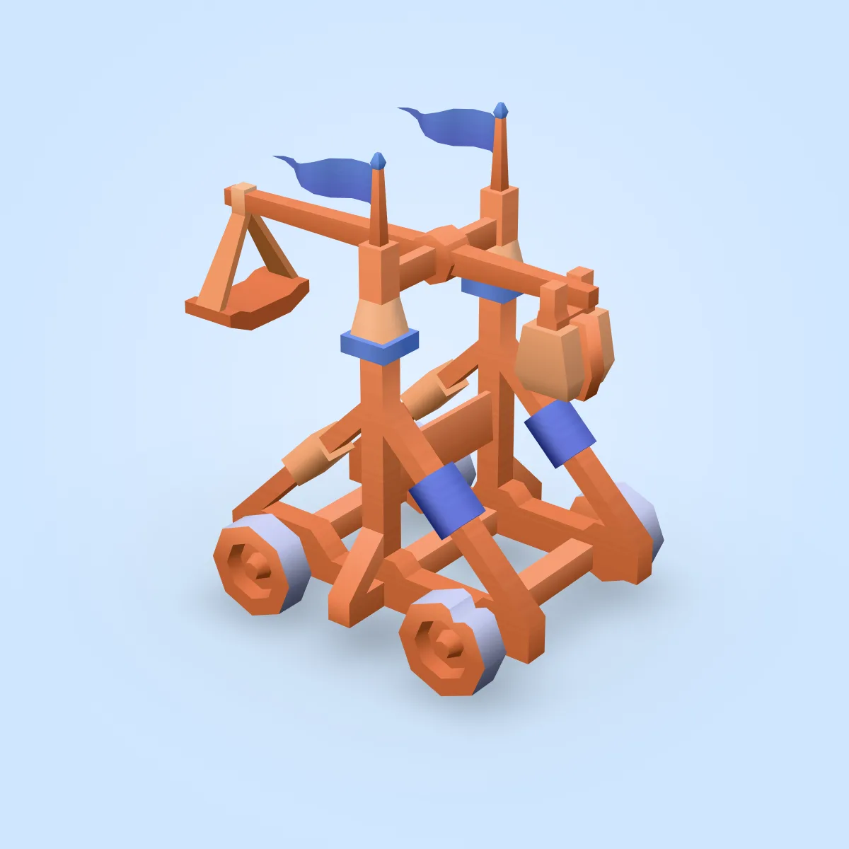 Siege Trebuchet Model