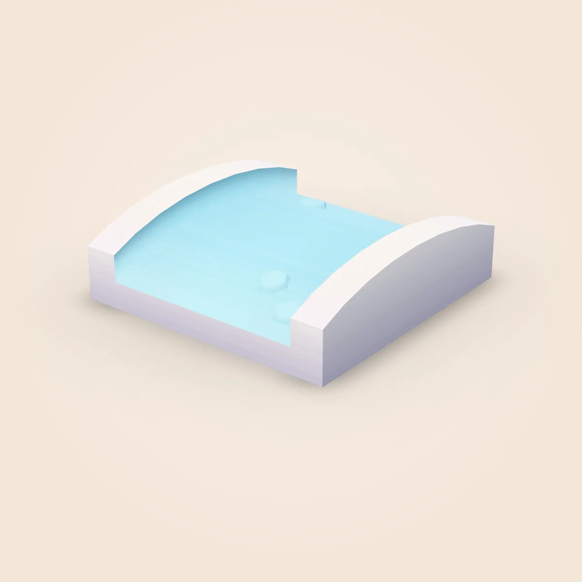 Snow Tile Bump Model