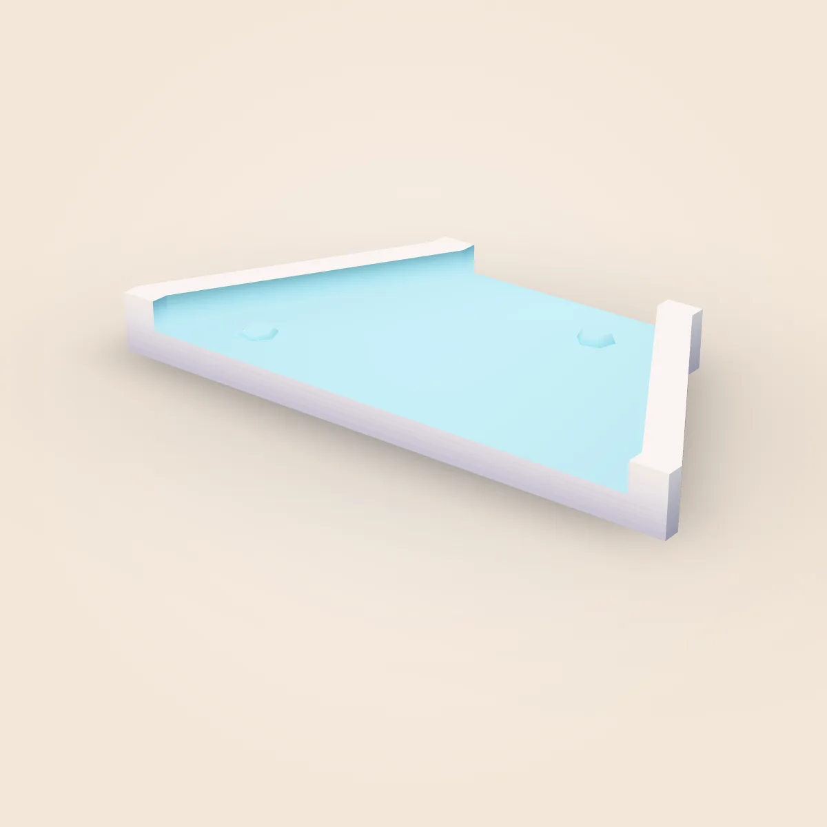 Snow Tile Wide Transition Model