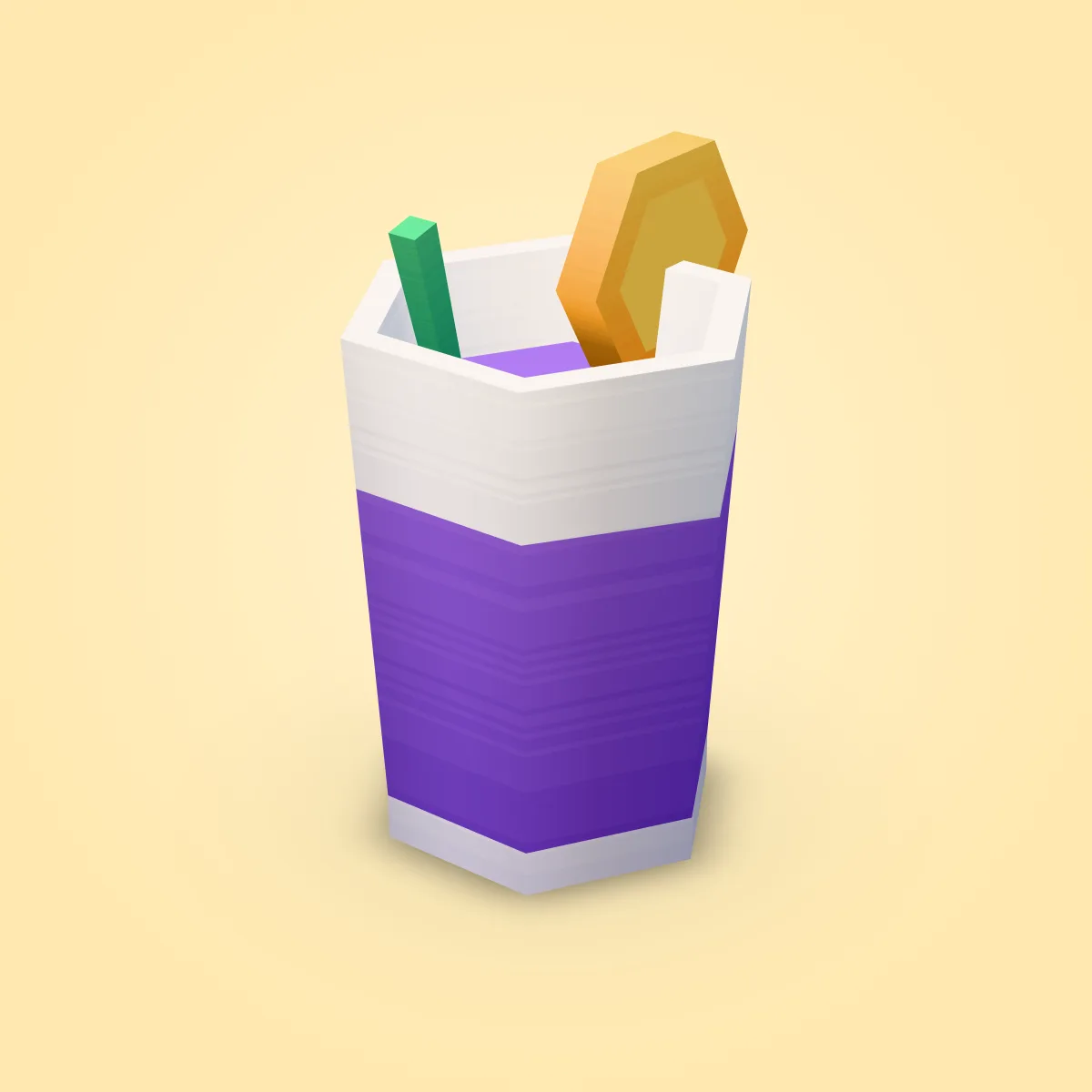 Soda Glass Model
