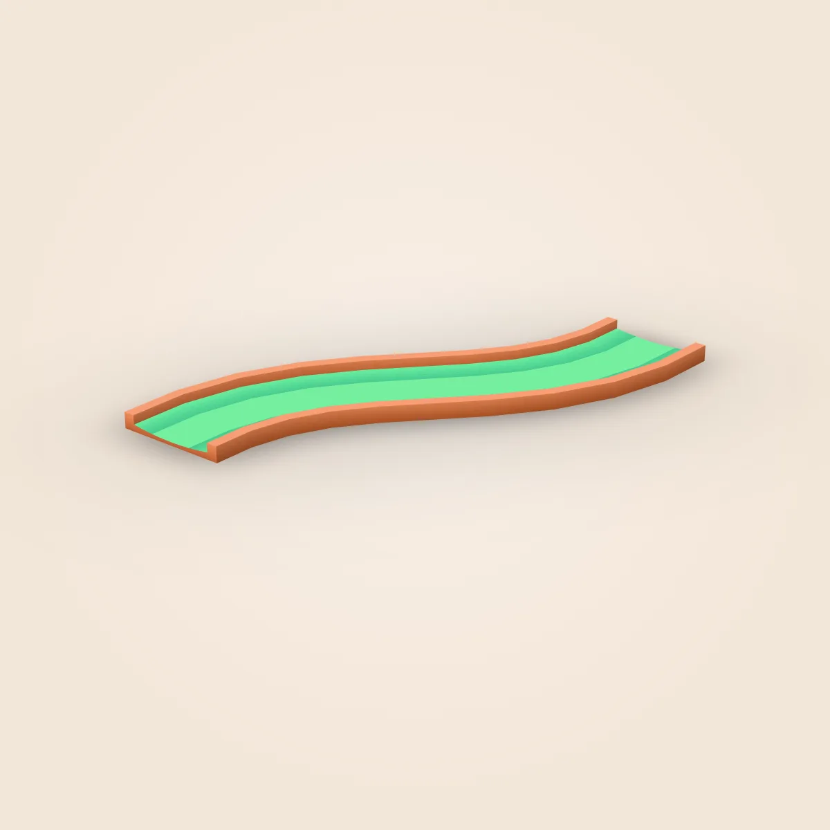 Spline Concave Curve Model