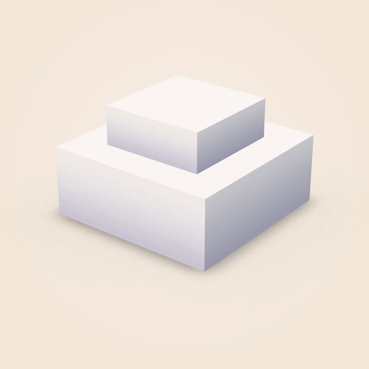 Square Simple Plate 1x1 Model