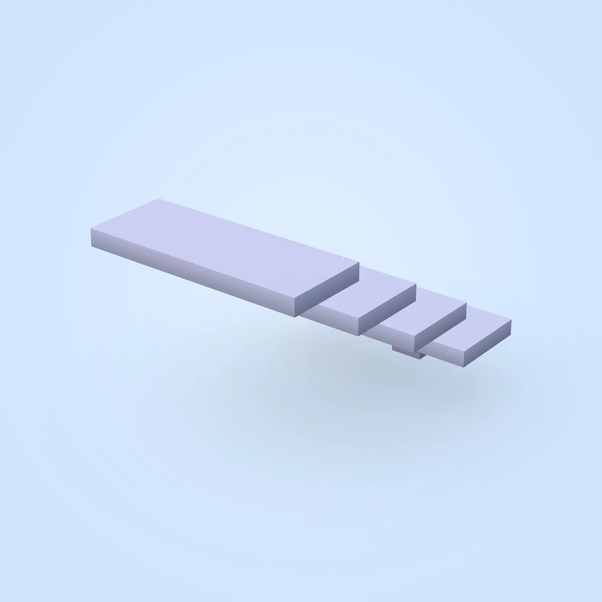 Stairs Center Short Model