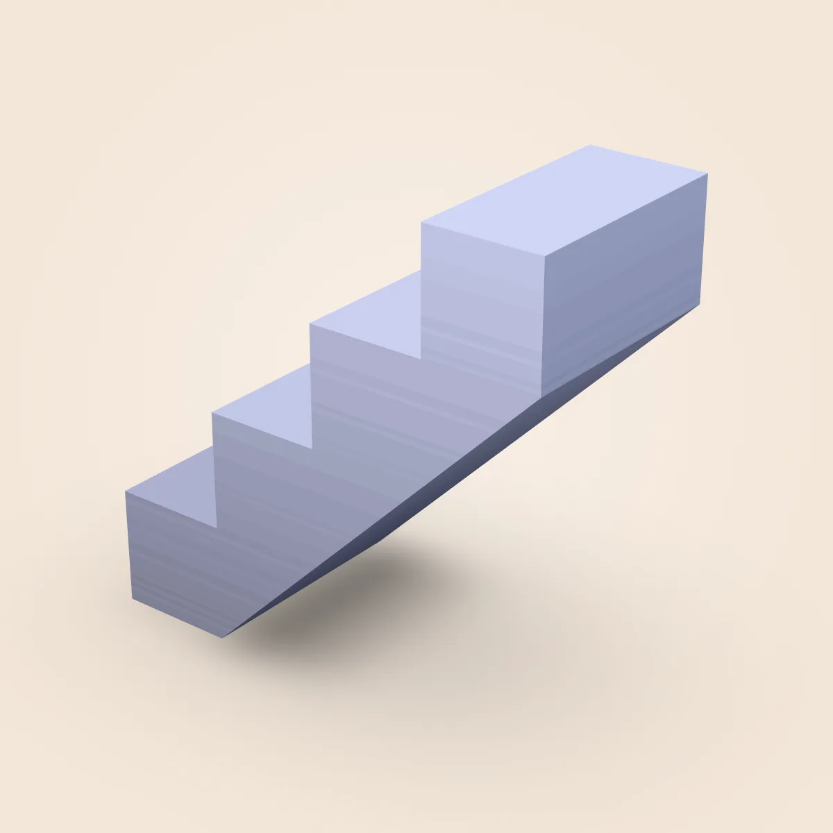 Stairs Diagonal Narrow Model