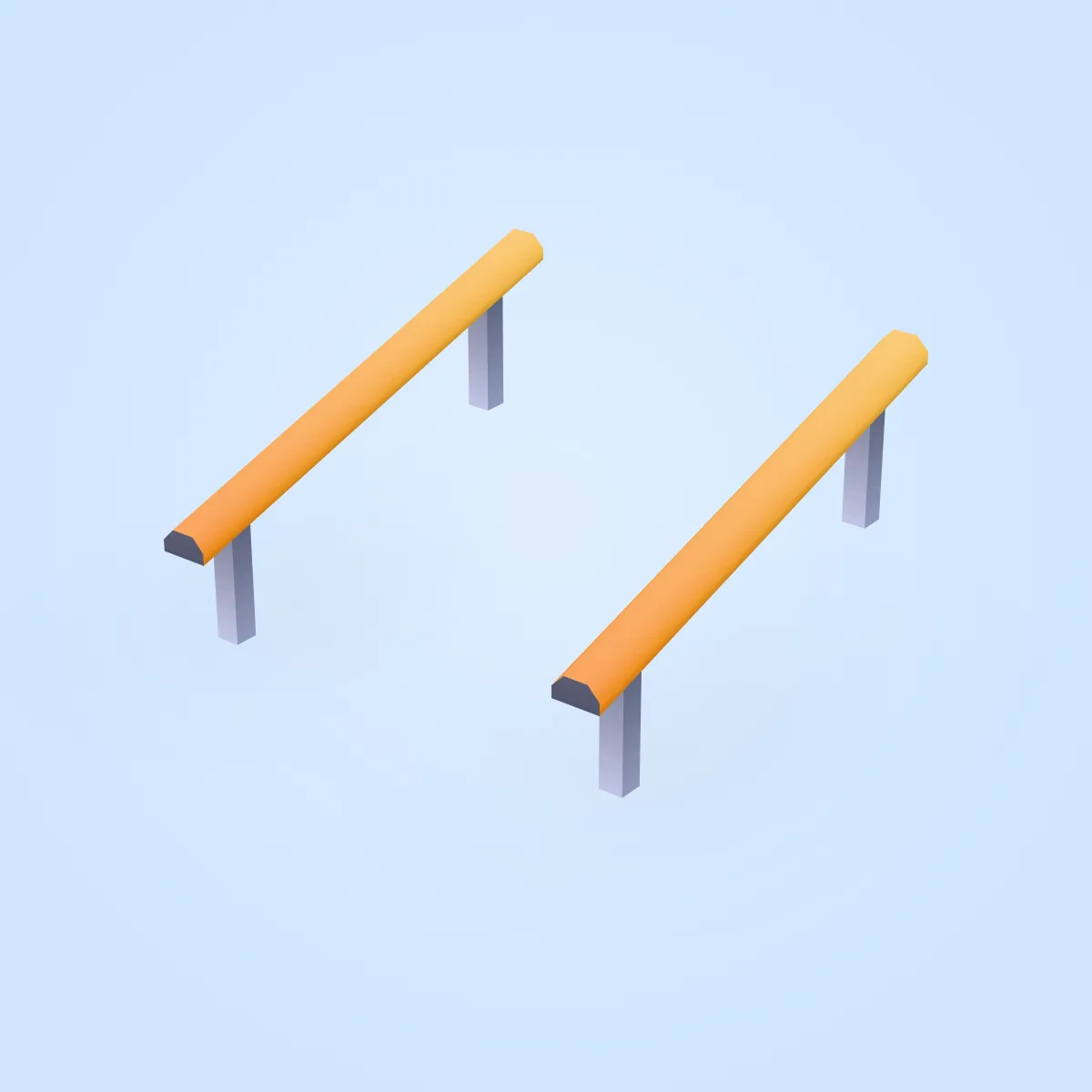 Stairs Handrail Model