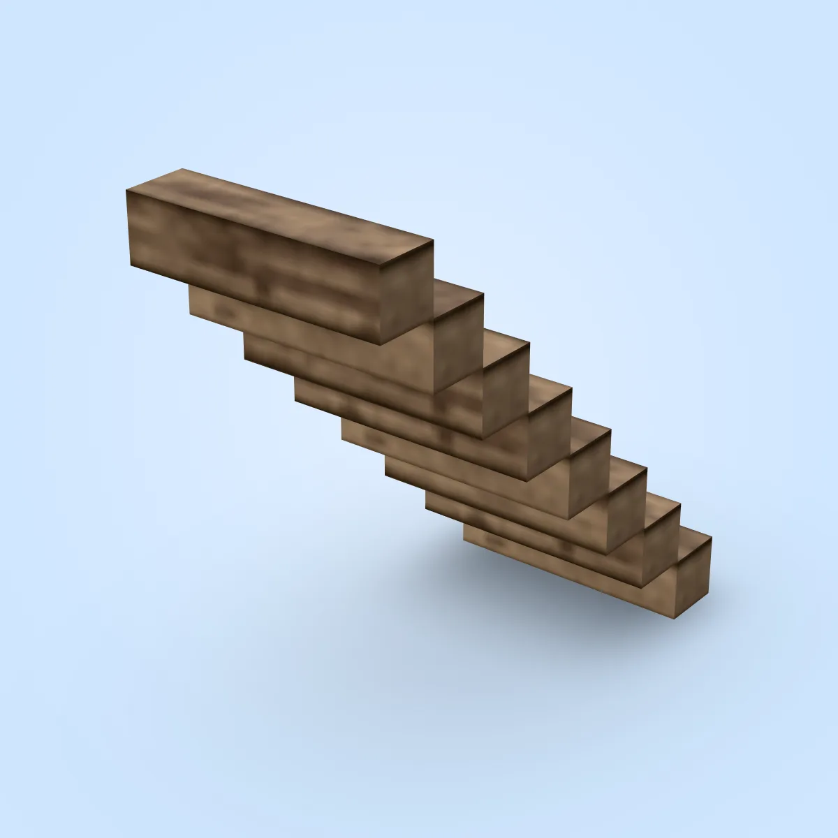 Stairs Wood Set