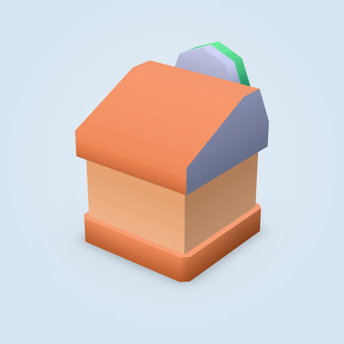 Stall Toilets Model