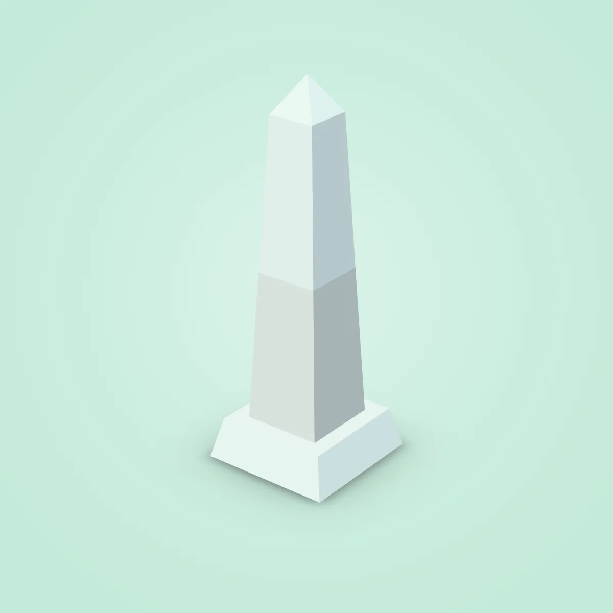 Statue Obelisk Model
