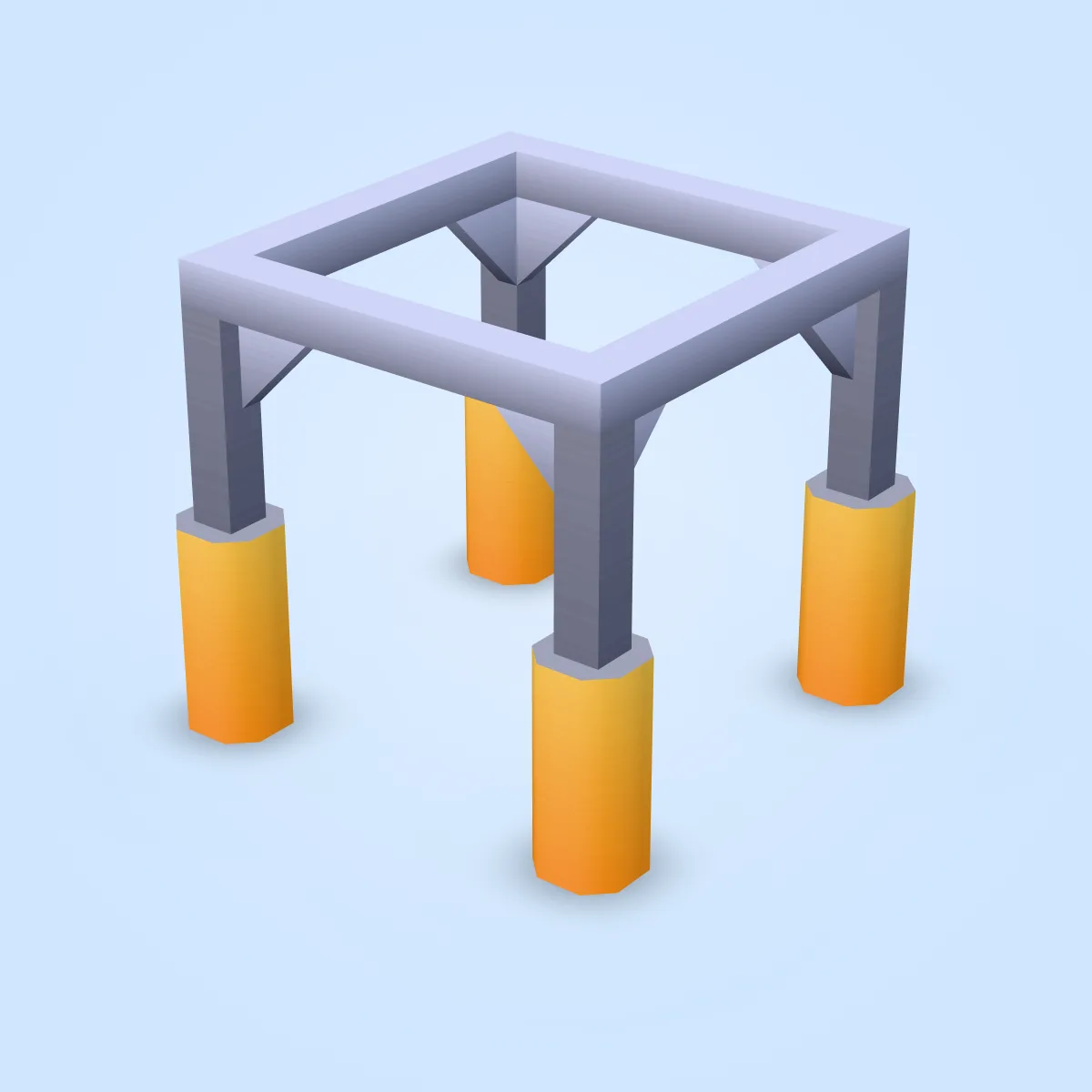 Structure Barrier High Model