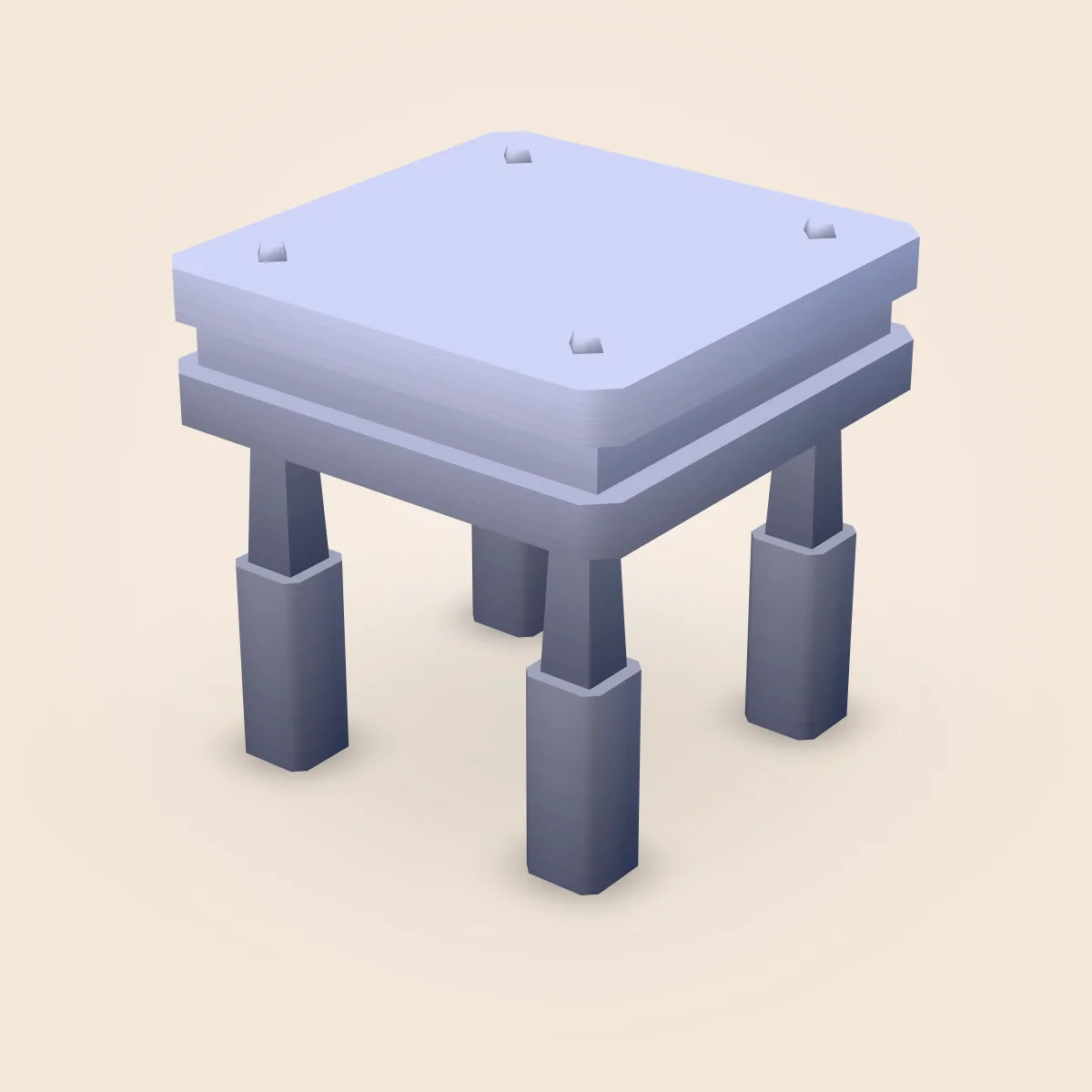 Structure Metal Floor Model