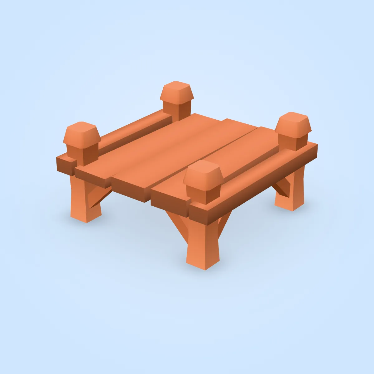 Structure Platform Dock Model