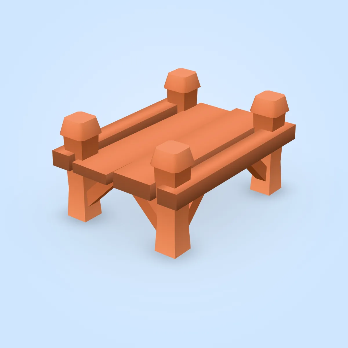 Structure Platform Dock Small Model