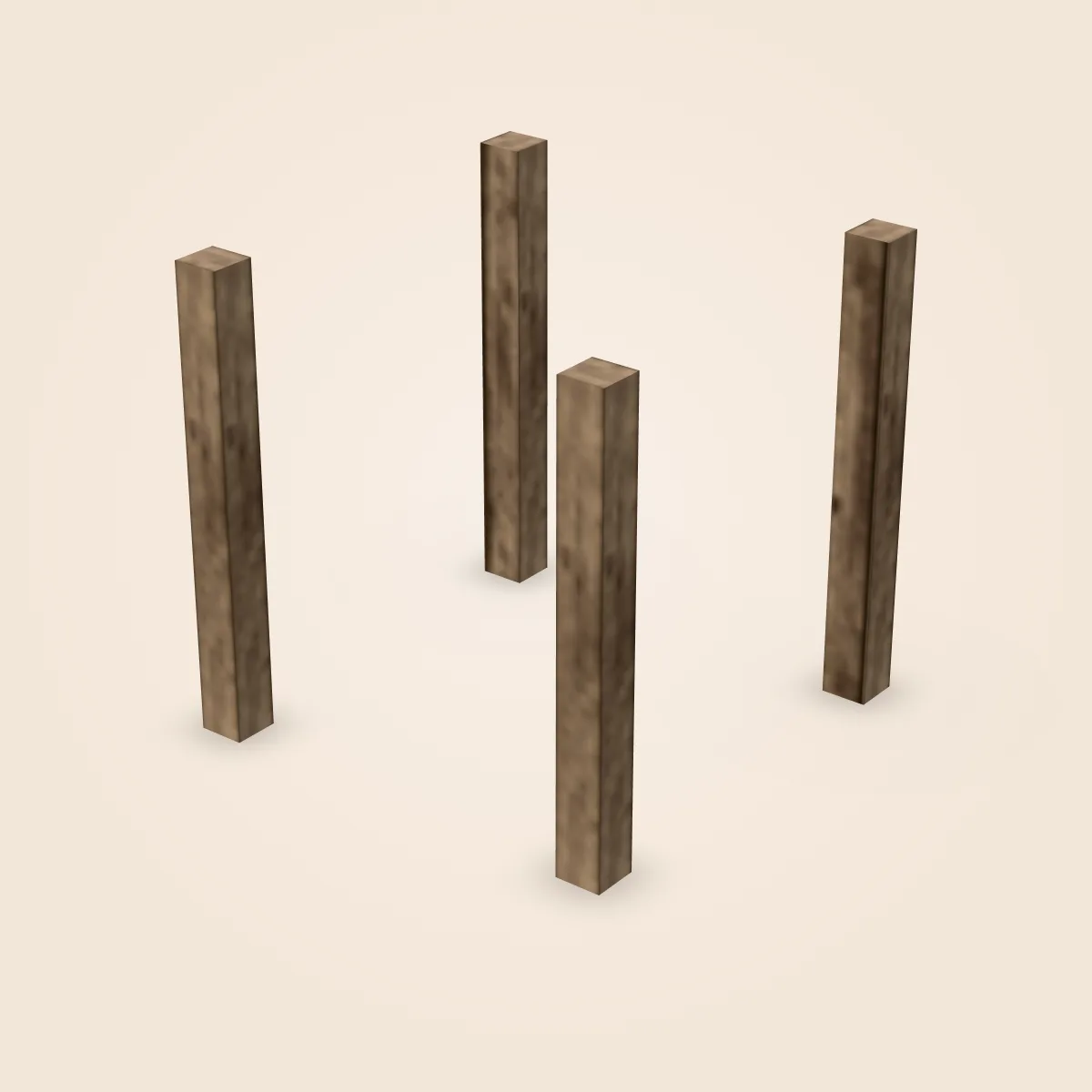 Structure Poles (Retro Fantasy) Model