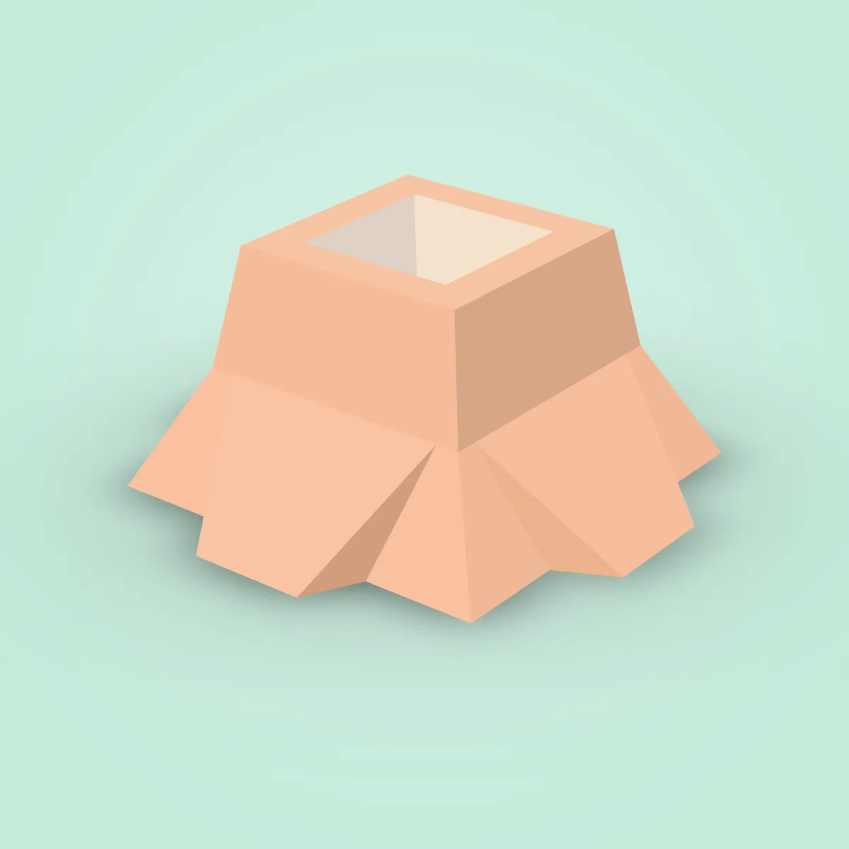 Stump Square Detailed Model