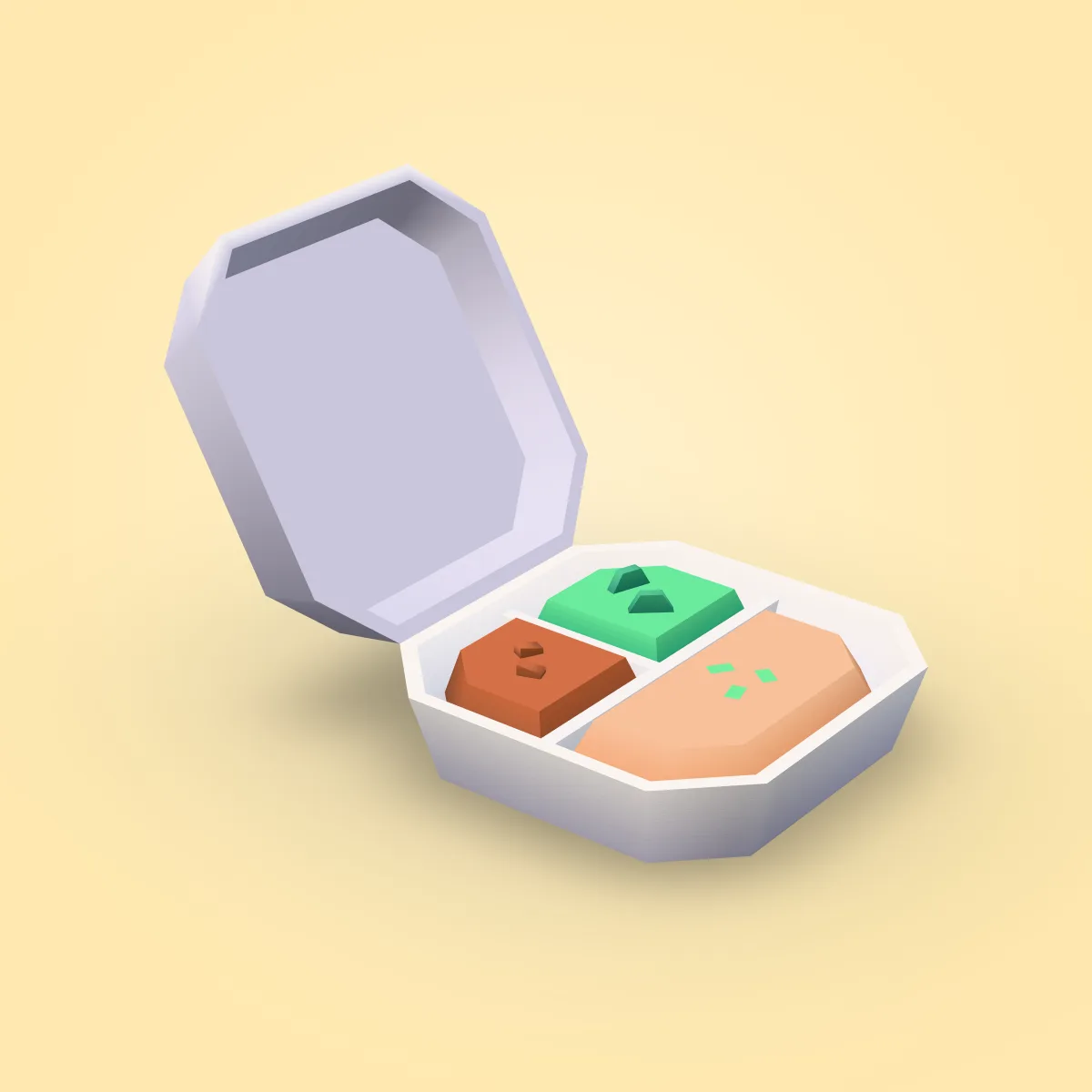 Styrofoam Dinner Model