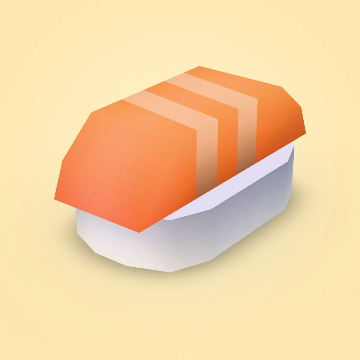 Sushi Salmon Model