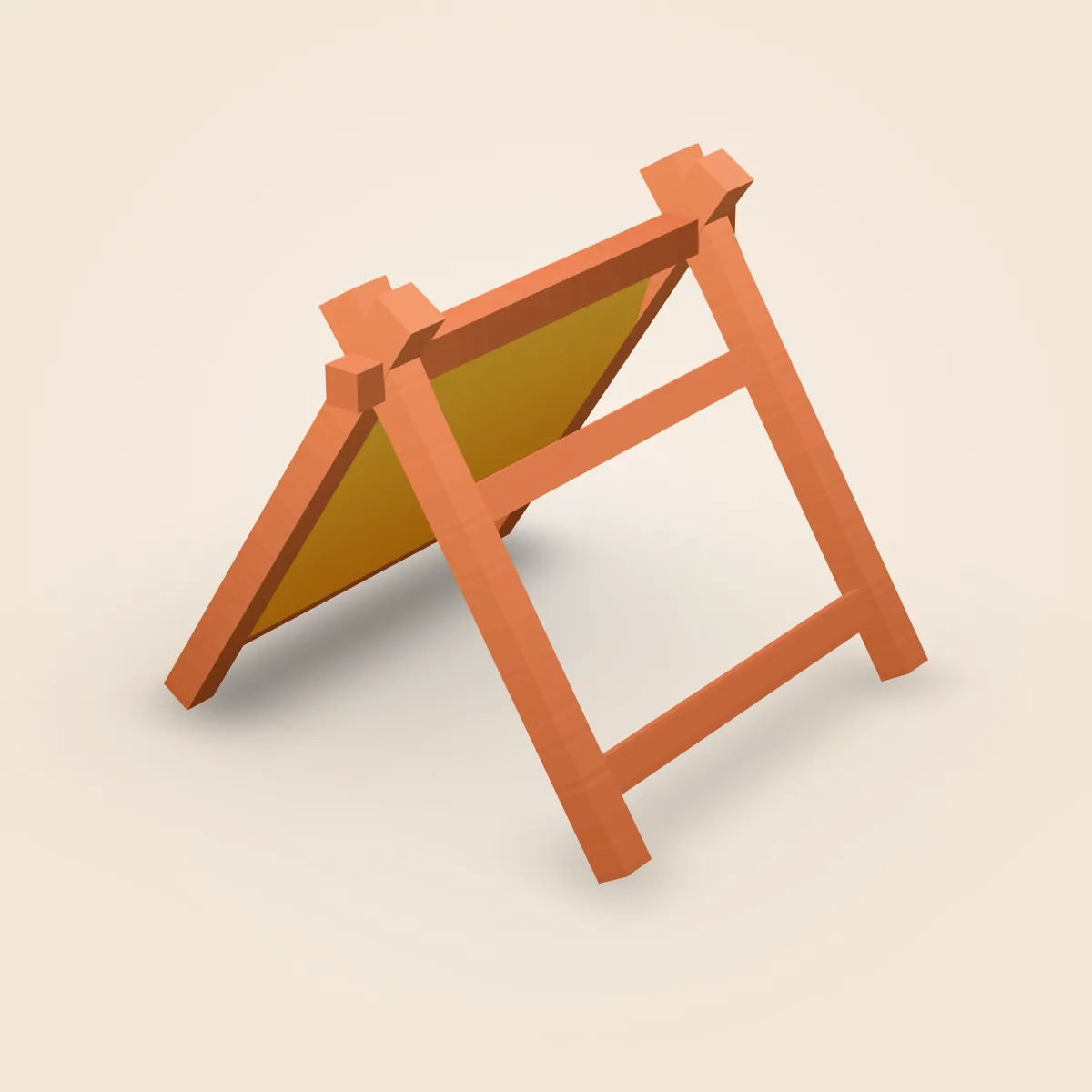 Tent Canvas Half Model