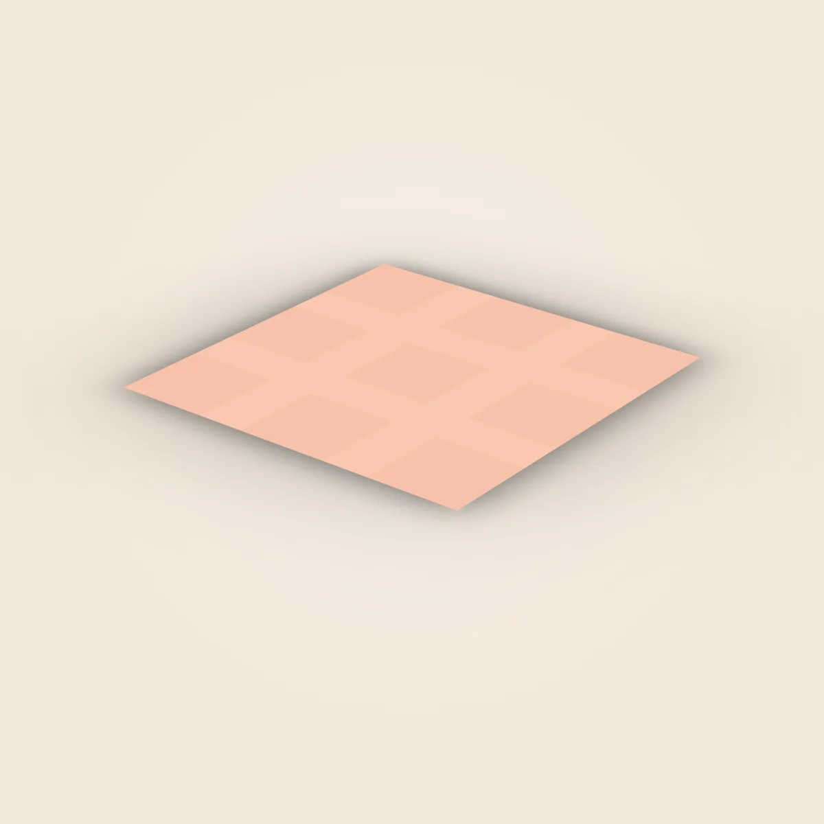Terrain Road Cross Model